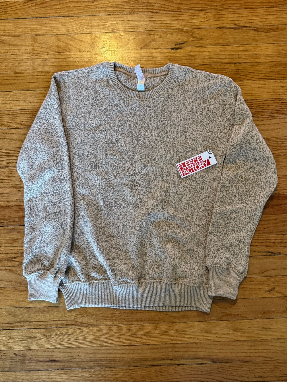 NWT Men’s Fleece Factory Pullover Sweater